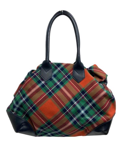 Vivienne Westwood（ヴィヴィアンウエストウッド）Vivienne Westwood (ヴィヴィアンウエストウッド) 変形ヤスミンバッグ レッドの古着・服飾アイテム