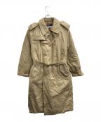 POLO RALPH LAURENポロ・ラルフローレン）の古着「一枚袖ダウントレンチコート」｜ベージュ