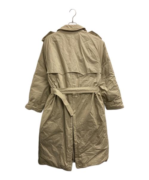 POLO RALPH LAUREN（ポロ・ラルフローレン）POLO RALPH LAUREN (ポロ・ラルフローレン) 一枚袖ダウントレンチコート ベージュ サイズ:Mの古着・服飾アイテム