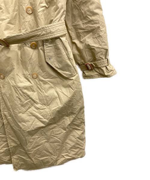 POLO RALPH LAUREN（ポロ・ラルフローレン）POLO RALPH LAUREN (ポロ・ラルフローレン) 一枚袖ダウントレンチコート ベージュ サイズ:Mの古着・服飾アイテム