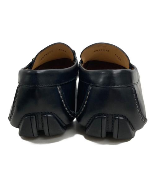 Salvatore Ferragamo（サルヴァトーレ フェラガモ）Salvatore Ferragamo (サルヴァトーレ フェラガモ) ドライビングシューズ ブラック サイズ:71/2の古着・服飾アイテム