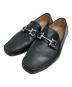 Salvatore Ferragamo（サルヴァトーレ フェラガモ）の古着「ドライビングシューズ」｜ブラック