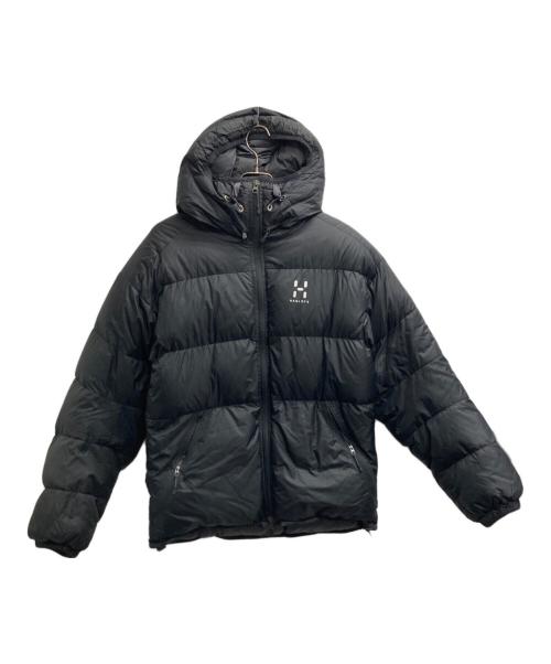 HAGLOFS（ホグロフス）HAGLOFS (ホグロフス) ダウンジャケット ブラック サイズ:Sの古着・服飾アイテム