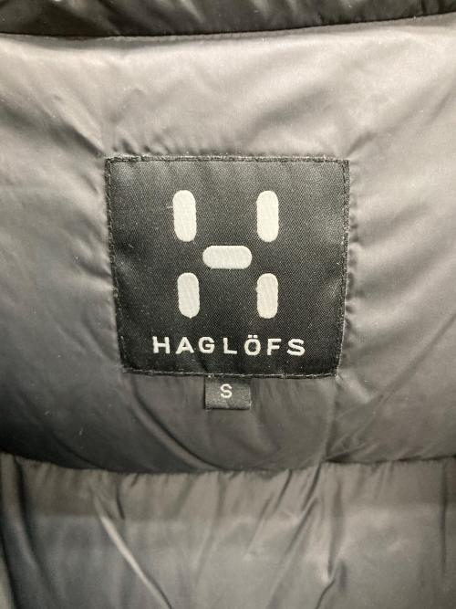 HAGLOFS（ホグロフス）HAGLOFS (ホグロフス) ダウンジャケット ブラック サイズ:Sの古着・服飾アイテム