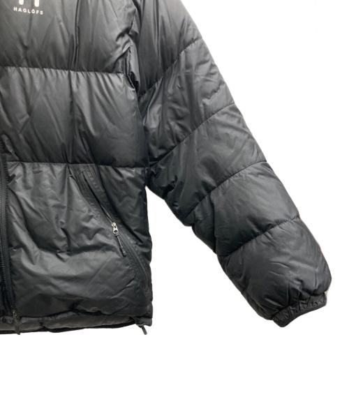 HAGLOFS（ホグロフス）HAGLOFS (ホグロフス) ダウンジャケット ブラック サイズ:Sの古着・服飾アイテム