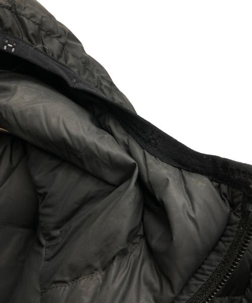 HAGLOFS（ホグロフス）HAGLOFS (ホグロフス) ダウンジャケット ブラック サイズ:Sの古着・服飾アイテム
