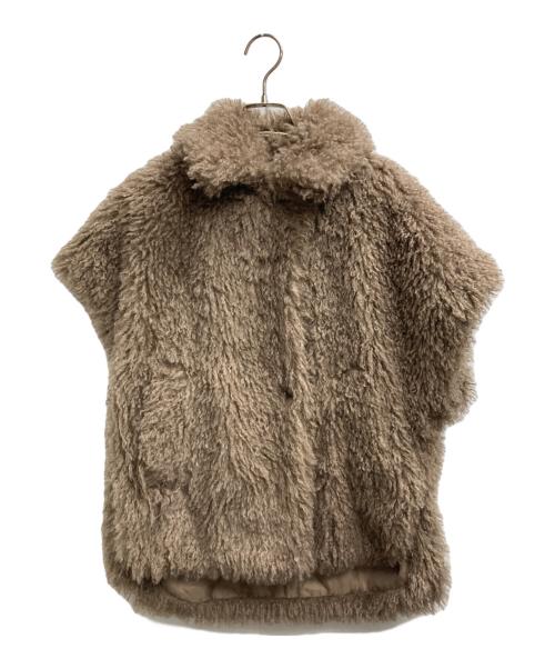 DRESSTERIOR（ドレステリア）DRESSTERIOR (ドレステリア) テディベアベスト キャメル サイズ:３４の古着・服飾アイテム