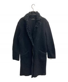 中古・古着通販】sacai (サカイ) ウールメルトンドッキングチェスター