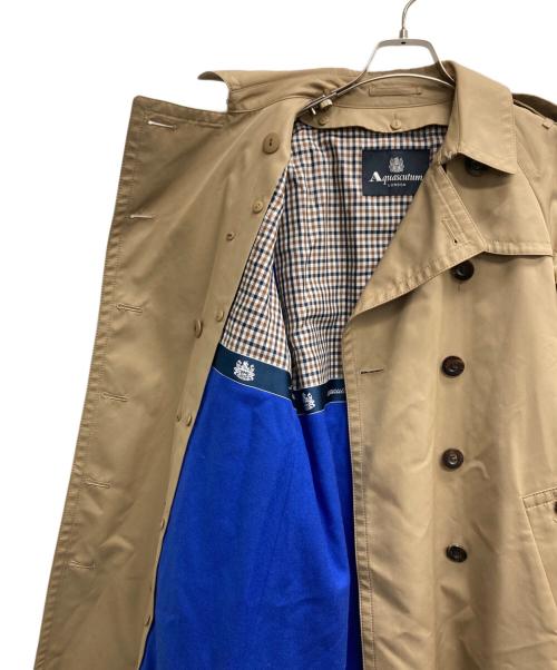 Aquascutum（アクアスキュータム）Aquascutum (アクアスキュータム) ライナー付トレンチコート ベージュ サイズ:6の古着・服飾アイテム