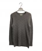 MARGARET HOWELLマーガレットハウエル）の古着「カシミヤニット」｜ブラウン