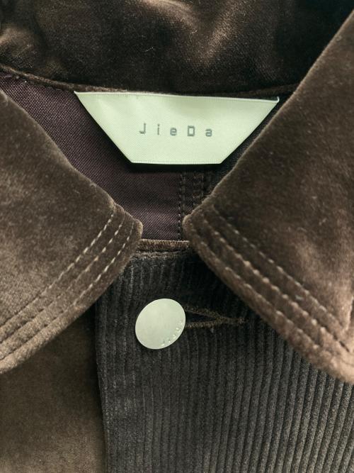 jieda（ジエダ）Jieda (ジエダ) SWITCHING COVER ALL（スウィッチング　カバーオール） ブラウン サイズ:１の古着・服飾アイテム