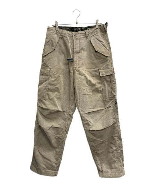 pellepelle（ペレペレ）pellepelle (ペレペレ) カーゴパンツ ベージュ サイズ:W34の古着・服飾アイテム