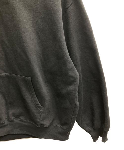 SUPREME（シュプリーム）Supreme (シュプリーム) Satin Applique Hooded Sweatshirt（サテン　アップリケ　フーデッド　スウェットシャツ） ブラック サイズ:Xlの古着・服飾アイテム