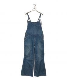 Attick by Johnbull（アティックバイジョンブル）の古着「別注 apron salopett」｜ネイビー