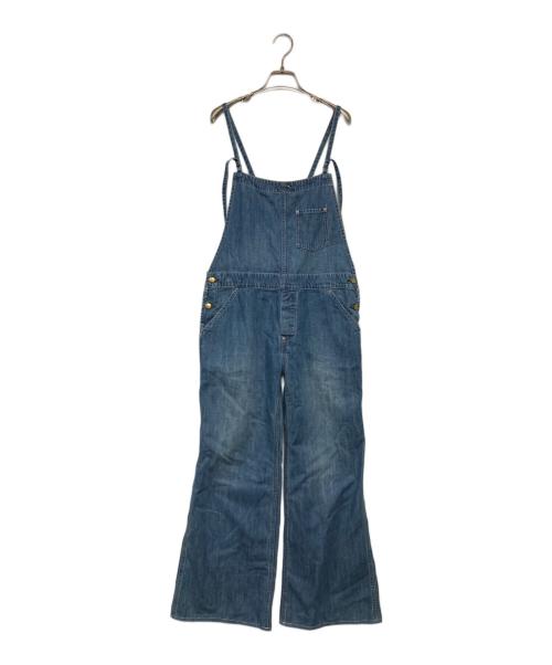 Attick by Johnbull（アティックバイジョンブル）Attick by Johnbull (アティックバイジョンブル) 別注 apron salopett ネイビー サイズ:38の古着・服飾アイテム