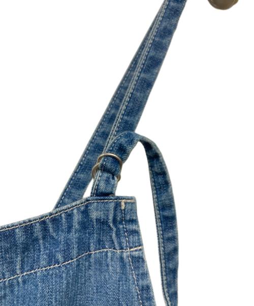 Attick by Johnbull（アティックバイジョンブル）Attick by Johnbull (アティックバイジョンブル) 別注 apron salopett ネイビー サイズ:38の古着・服飾アイテム