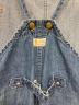 中古・古着 Attick by Johnbull (アティックバイジョンブル) 別注 apron salopett ネイビー サイズ:38：8000円