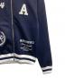 中古・古着 archivio (アルチビオ) 25AW 刺繍ニットジップブルゾン ネイビー サイズ:38 未使用品：9000円