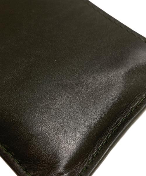 BOTTEGA VENETA（ボッテガベネタ）BOTTEGA VENETA (ボッテガベネタ) カードケース ブラック×イエローの古着・服飾アイテム