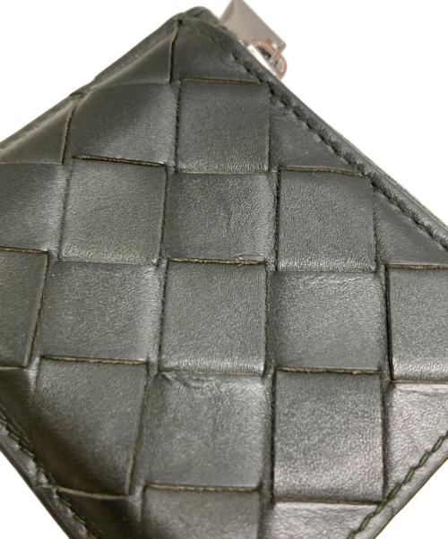 BOTTEGA VENETA（ボッテガベネタ）BOTTEGA VENETA (ボッテガベネタ) カードケース ブラック×イエローの古着・服飾アイテム