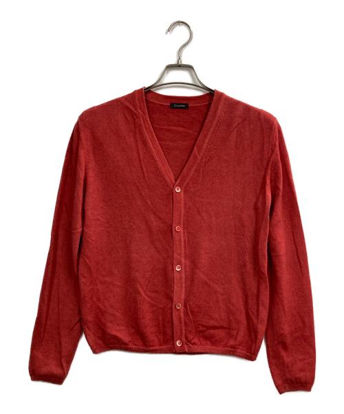 Cruciani（クルチアーニ）CRUCIANI (クルチアーニ) ニットカーディガン レッド サイズ:48の古着・服飾アイテム