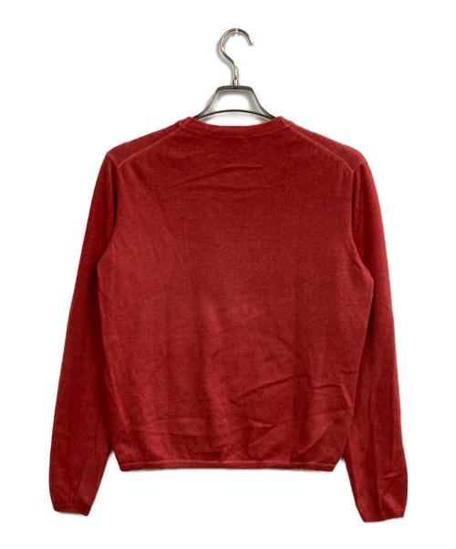 Cruciani（クルチアーニ）CRUCIANI (クルチアーニ) ニットカーディガン レッド サイズ:48の古着・服飾アイテム