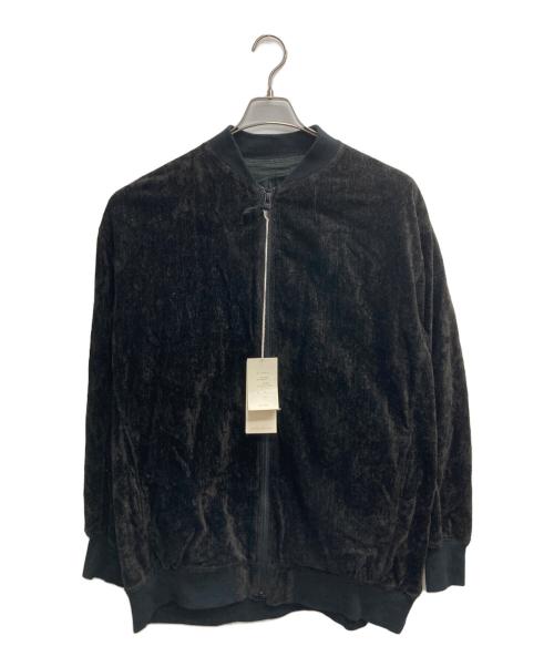 SUZUKI TAKAYUKI（スズキタカユキ）SUZUKI TAKAYUKI (スズキタカユキ) pile-fabric blouson（パイル　ファブリック　ブルゾン） ブラウン サイズ:２の古着・服飾アイテム