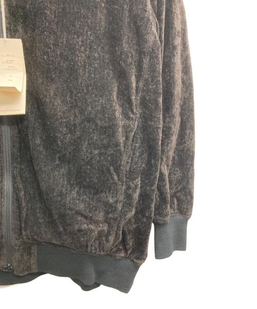 SUZUKI TAKAYUKI（スズキタカユキ）SUZUKI TAKAYUKI (スズキタカユキ) pile-fabric blouson（パイル　ファブリック　ブルゾン） ブラウン サイズ:２の古着・服飾アイテム