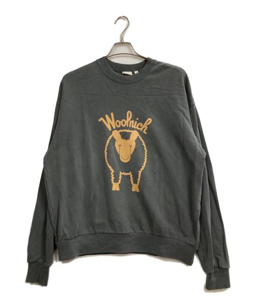 WOOLRICH（ウールリッチ）WOOLRICH (ウールリッチ) 23AW SHEEP SWEATSHIRT グレー サイズ:Sの古着・服飾アイテム