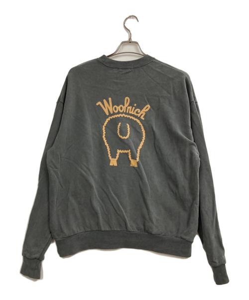 WOOLRICH（ウールリッチ）WOOLRICH (ウールリッチ) 23AW SHEEP SWEATSHIRT グレー サイズ:Sの古着・服飾アイテム