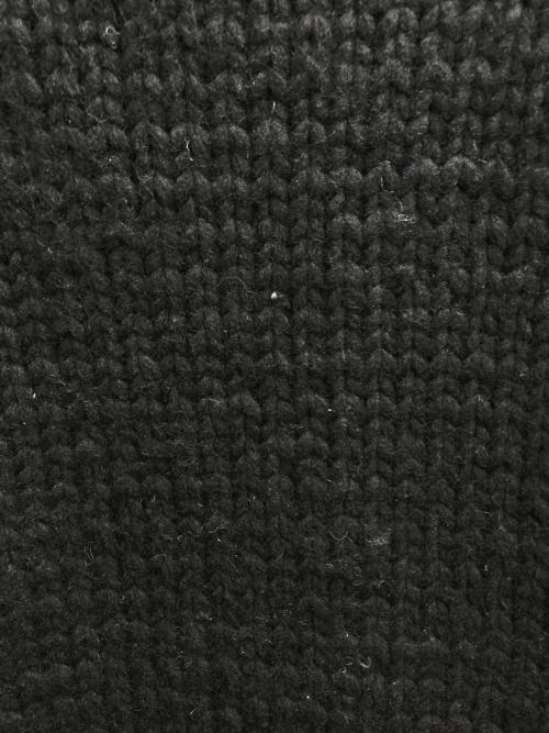 edit & co.（エディットアンドコー）edit & co. (エディットアンドコー) カウチンニット ブラック サイズ:Sの古着・服飾アイテム