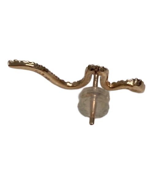 hirotaka（ヒロタカ）Hirotaka (ヒロタカ) SNAKE KNOT Sapphire Eye Earring（スネーク　ノット　サファイヤ　アイ　イヤリング） サイズ:表記無の古着・服飾アイテム