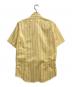 ETRO (エトロ) 半袖ストライプシャツ イエロー サイズ:41：5000円
