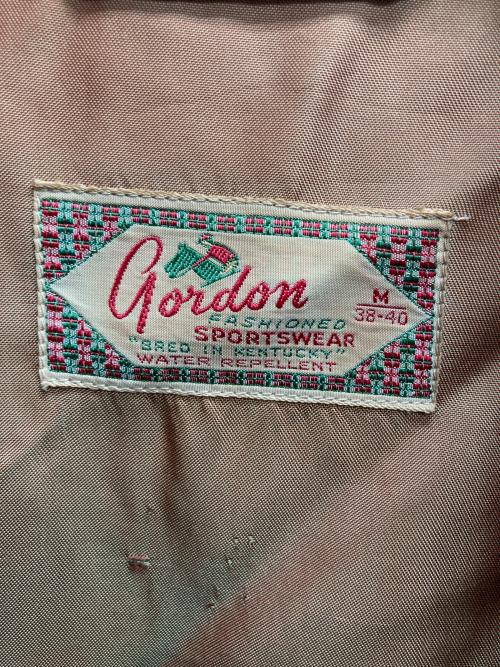 GORDON（ゴードン）gordon (ゴードン) レーヨンギャバジャケット オリーブ サイズ:Mの古着・服飾アイテム