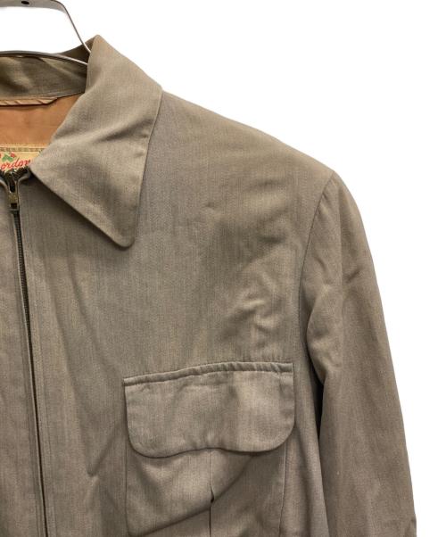 GORDON（ゴードン）gordon (ゴードン) レーヨンギャバジャケット オリーブ サイズ:Mの古着・服飾アイテム