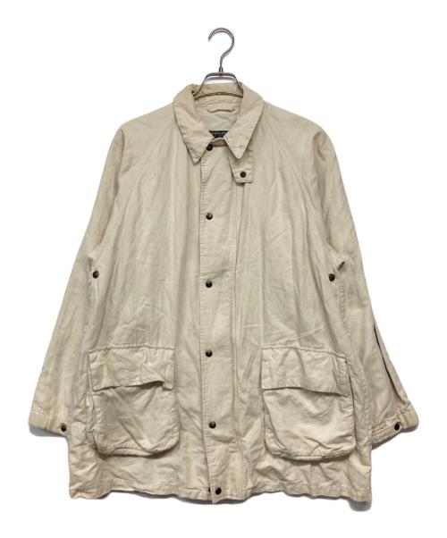 GIORGIO ARMANI（ジョルジョアルマーニ）GIORGIO ARMANI (ジョルジョアルマーニ) 80’sワークジャケット アイボリー サイズ:46の古着・服飾アイテム