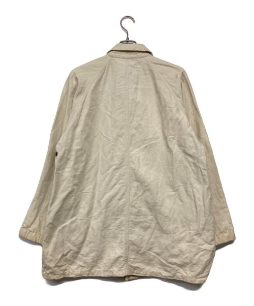 GIORGIO ARMANI（ジョルジョアルマーニ）GIORGIO ARMANI (ジョルジョアルマーニ) 80’sワークジャケット アイボリー サイズ:46の古着・服飾アイテム