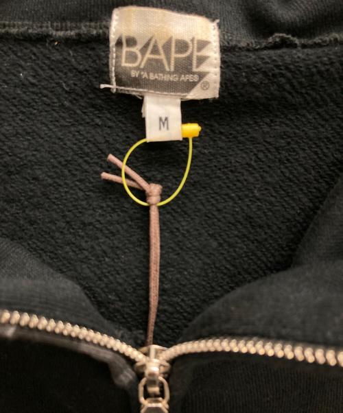 BAPE BY A BATHING APE（ベイプバイアベイシングエイプ）BAPE BY A BATHING APE (ベイプバイアベイシングエイプ) Tiger full zip hoodie/タイガージップパーカー ブラック サイズ:Mの古着・服飾アイテム