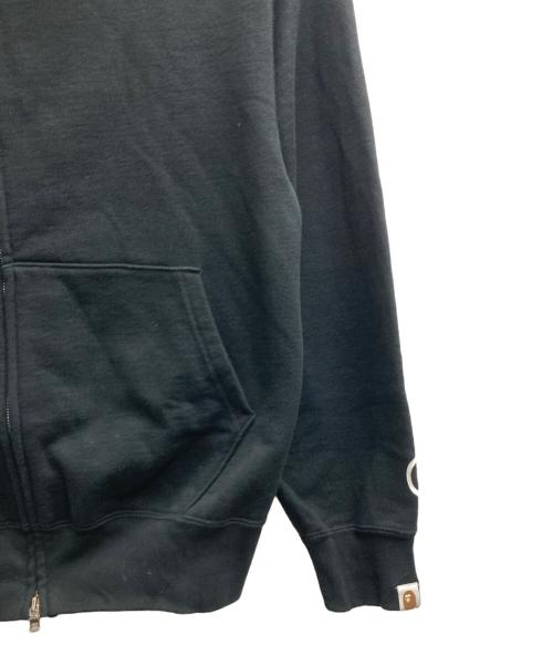 BAPE BY A BATHING APE（ベイプバイアベイシングエイプ）BAPE BY A BATHING APE (ベイプバイアベイシングエイプ) Tiger full zip hoodie/タイガージップパーカー ブラック サイズ:Mの古着・服飾アイテム