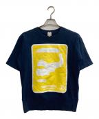 A BATHING APEア ベイシング エイプ）の古着「ハーフスリーブスウェット」｜ネイビー