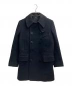 KAPTAIN SUNSHINEキャプテンサンシャイン）の古着「ウールPコート」｜ネイビー