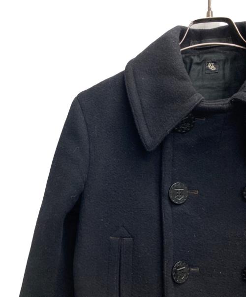 KAPTAIN SUNSHINE（キャプテンサンシャイン）KAPTAIN SUNSHINE (キャプテンサンシャイン) ウールPコート ネイビー サイズ:36の古着・服飾アイテム