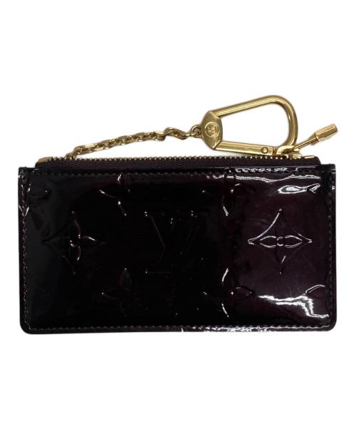 LOUIS VUITTON（ルイ ヴィトン）LOUIS VUITTON (ルイ ヴィトン) ポシェットクレ モノグラムヴェルニ パープルの古着・服飾アイテム