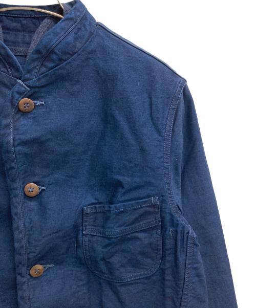 45R（フォーティファイブ・アール）45R (フォーティファイブ・アール) おこめサテンの908チロリアンジャケット インディゴ サイズ:３の古着・服飾アイテム