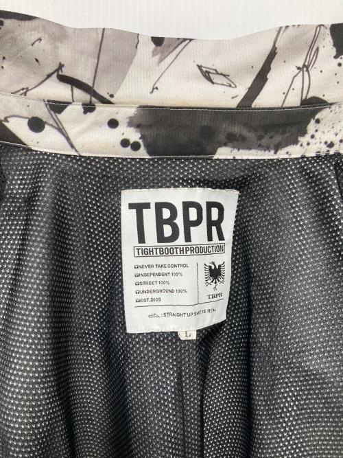 TBPR（タイトブース プロダクション）TBPR (タイトブース プロダクション) JUN INOUE (ジュンイノウエ) シャツジャケット ホワイト サイズ:Lの古着・服飾アイテム