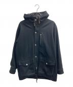 stussyステューシー）の古着「フーデッドジャケット」｜ブラック