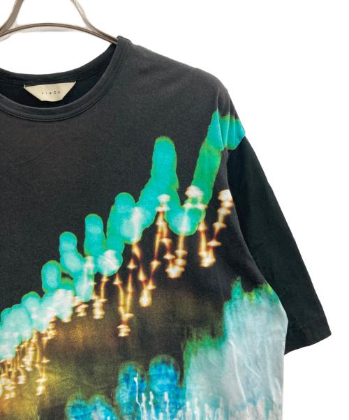 jieda（ジエダ）jieda (ジエダ) SHUN KOMIYAMA PHOTO TEE ブラック サイズ:OSの古着・服飾アイテム