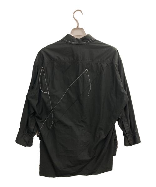 sulvam（サルバム）sulvam (サルバム) 長袖シャツ ブラック サイズ:Sの古着・服飾アイテム