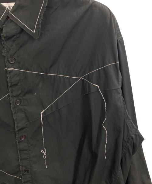 sulvam（サルバム）sulvam (サルバム) 長袖シャツ ブラック サイズ:Sの古着・服飾アイテム