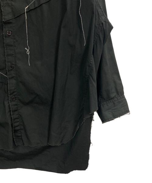 sulvam（サルバム）sulvam (サルバム) 長袖シャツ ブラック サイズ:Sの古着・服飾アイテム